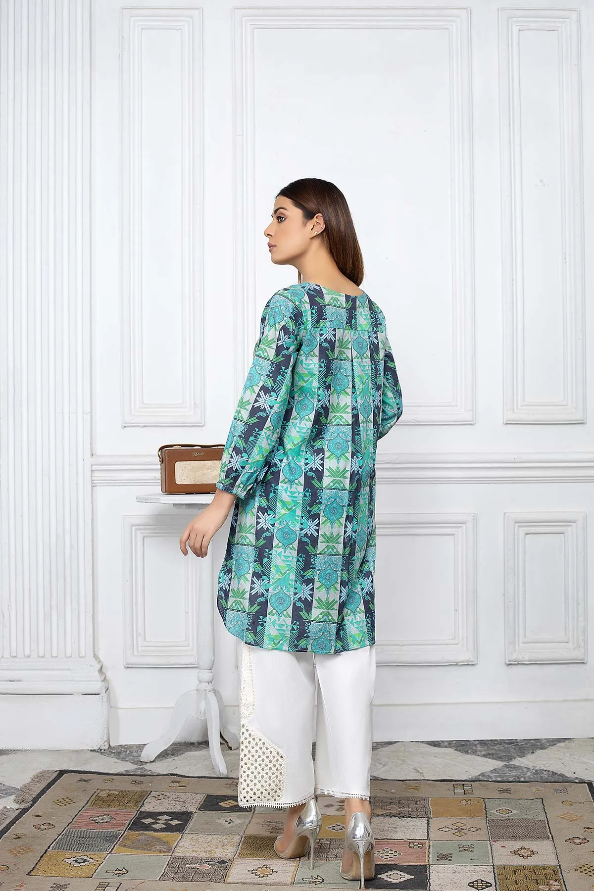 1-Pc Digital Printed Lawn Shirt CPM22-17