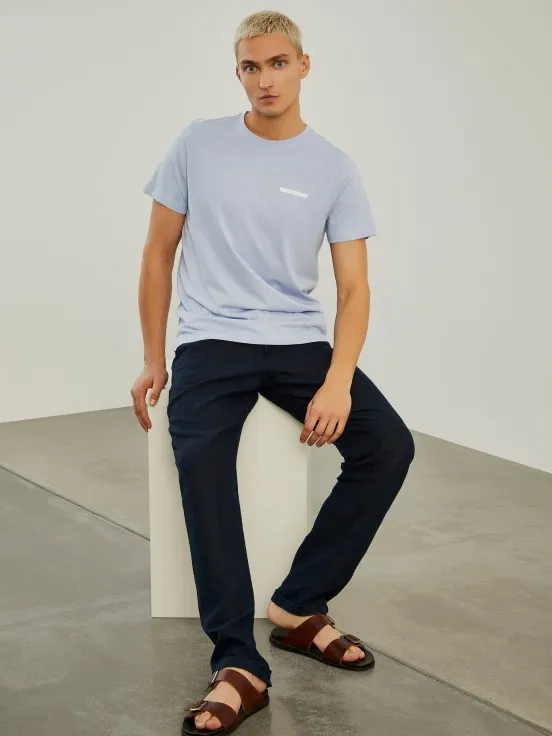 100% cotton round neck t-shirt