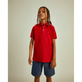 100% cotton short sleeve polo