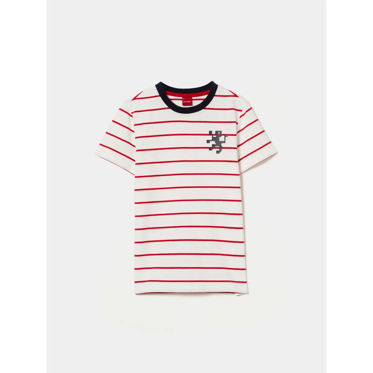 100% cotton striped T-shirt