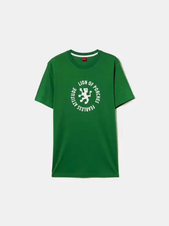 100% cotton T-shirt with logo