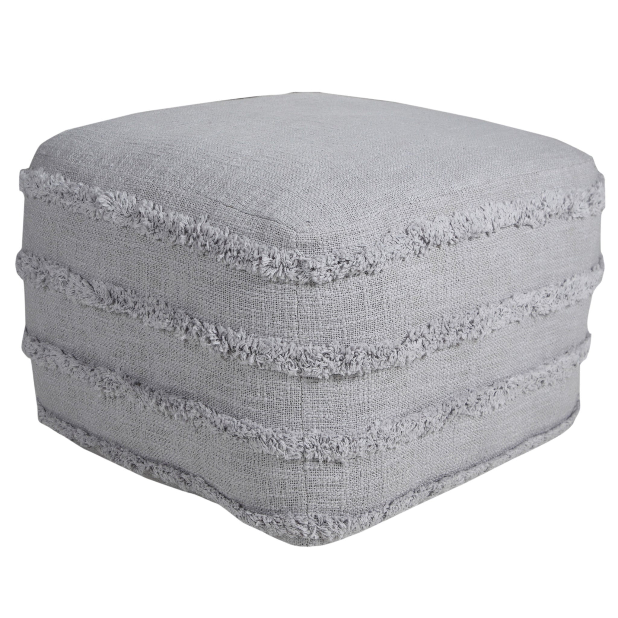 18 Blue 100% Cotton Ottoman