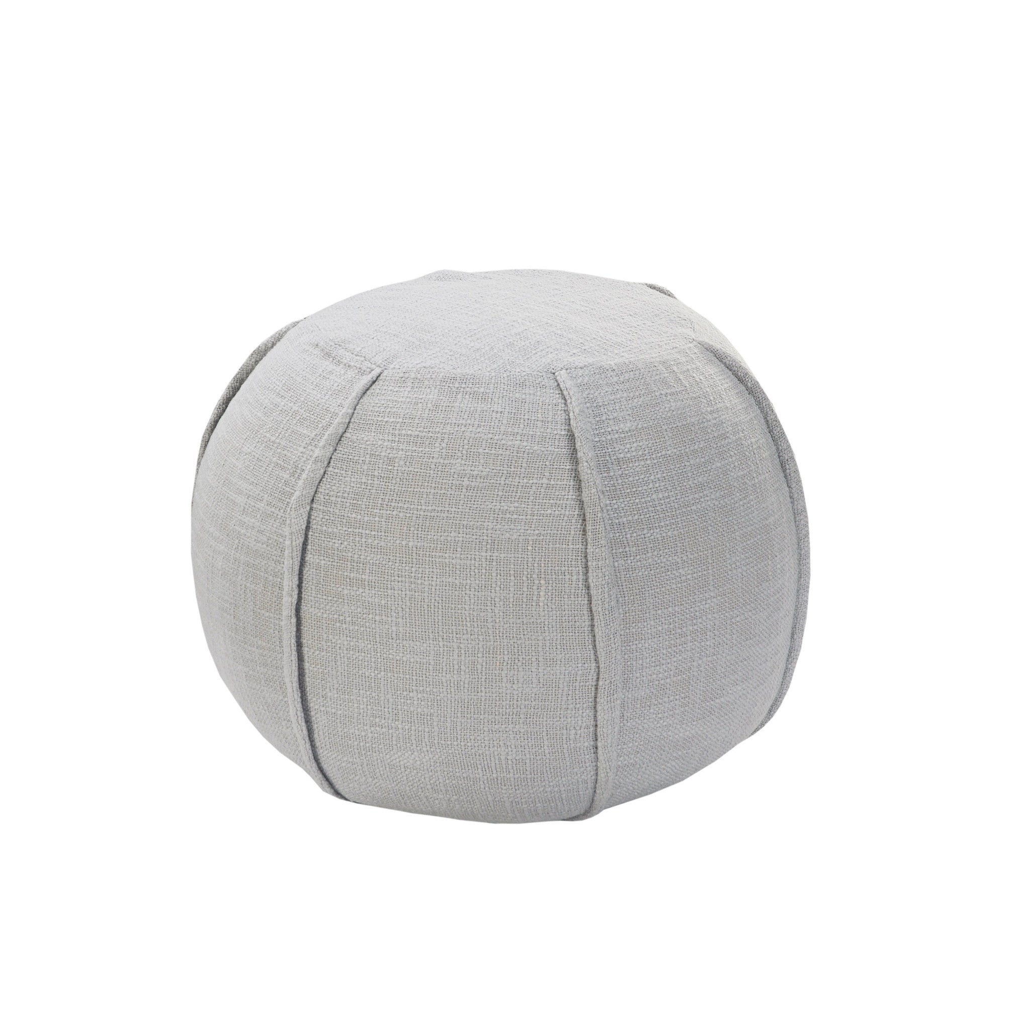 18 Gray 100% Cotton Ottoman