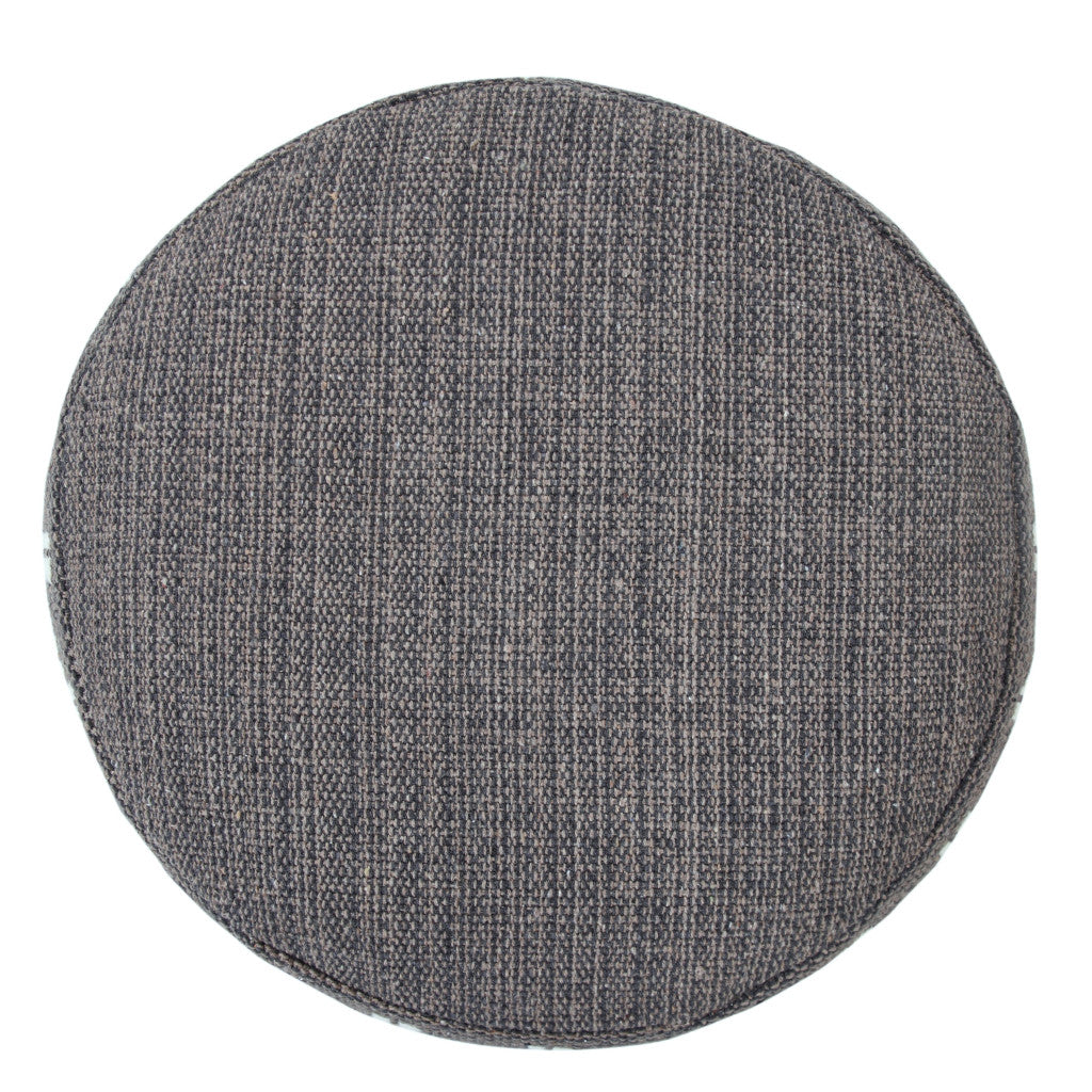 18 Gray 100% Cotton Ottoman