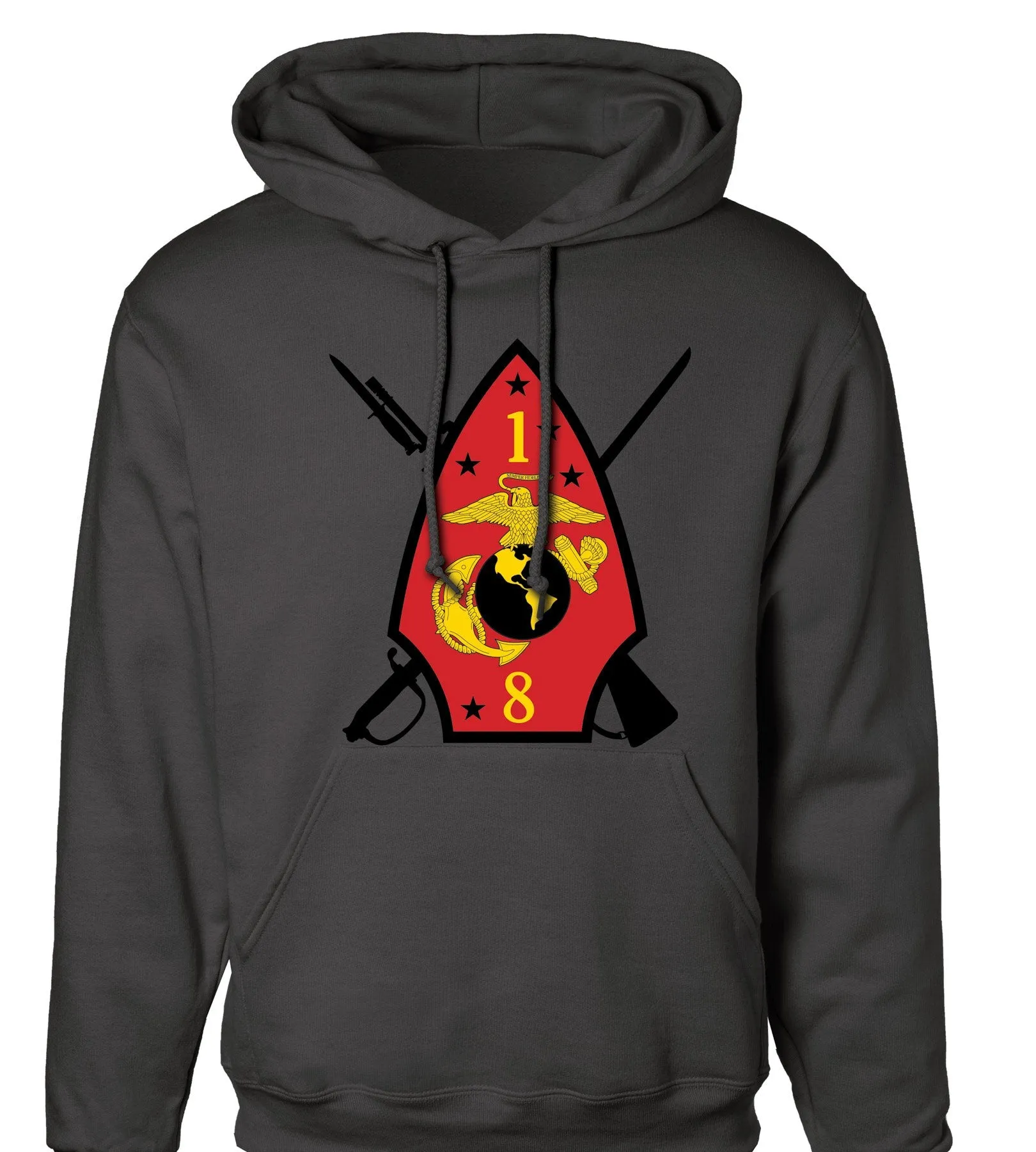 1st Battalion 8th Marines Hoodie