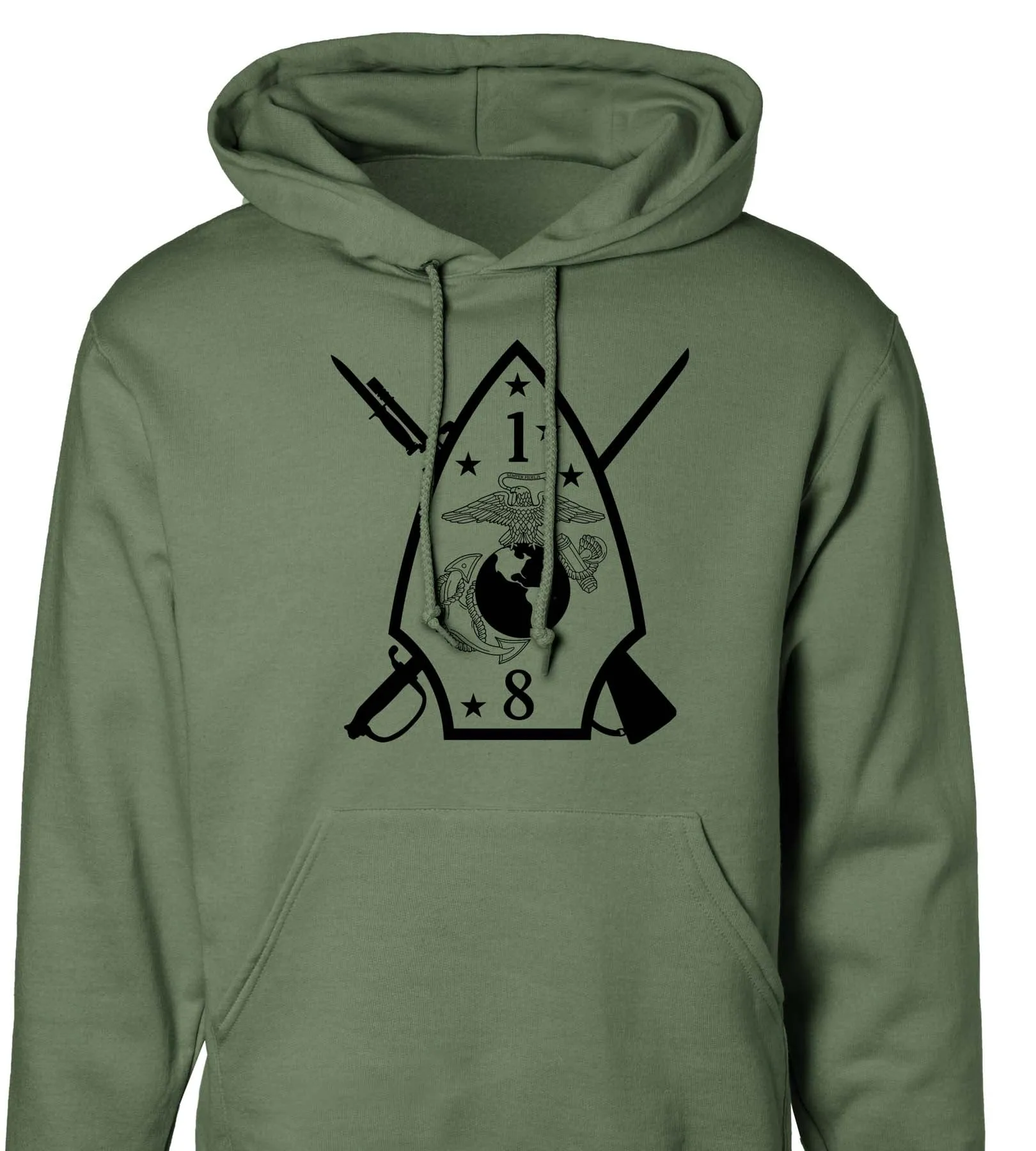 1st Battalion 8th Marines Hoodie