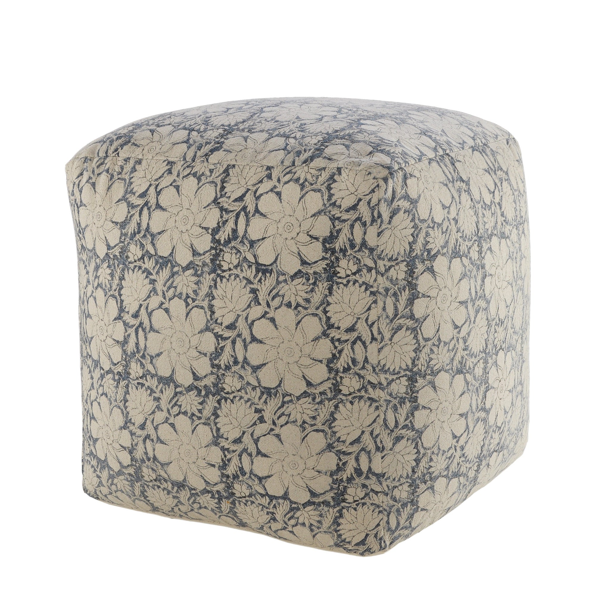 20 Beige 100% Cotton Ottoman