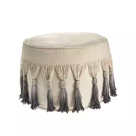 20 Beige 100% Cotton Ottoman