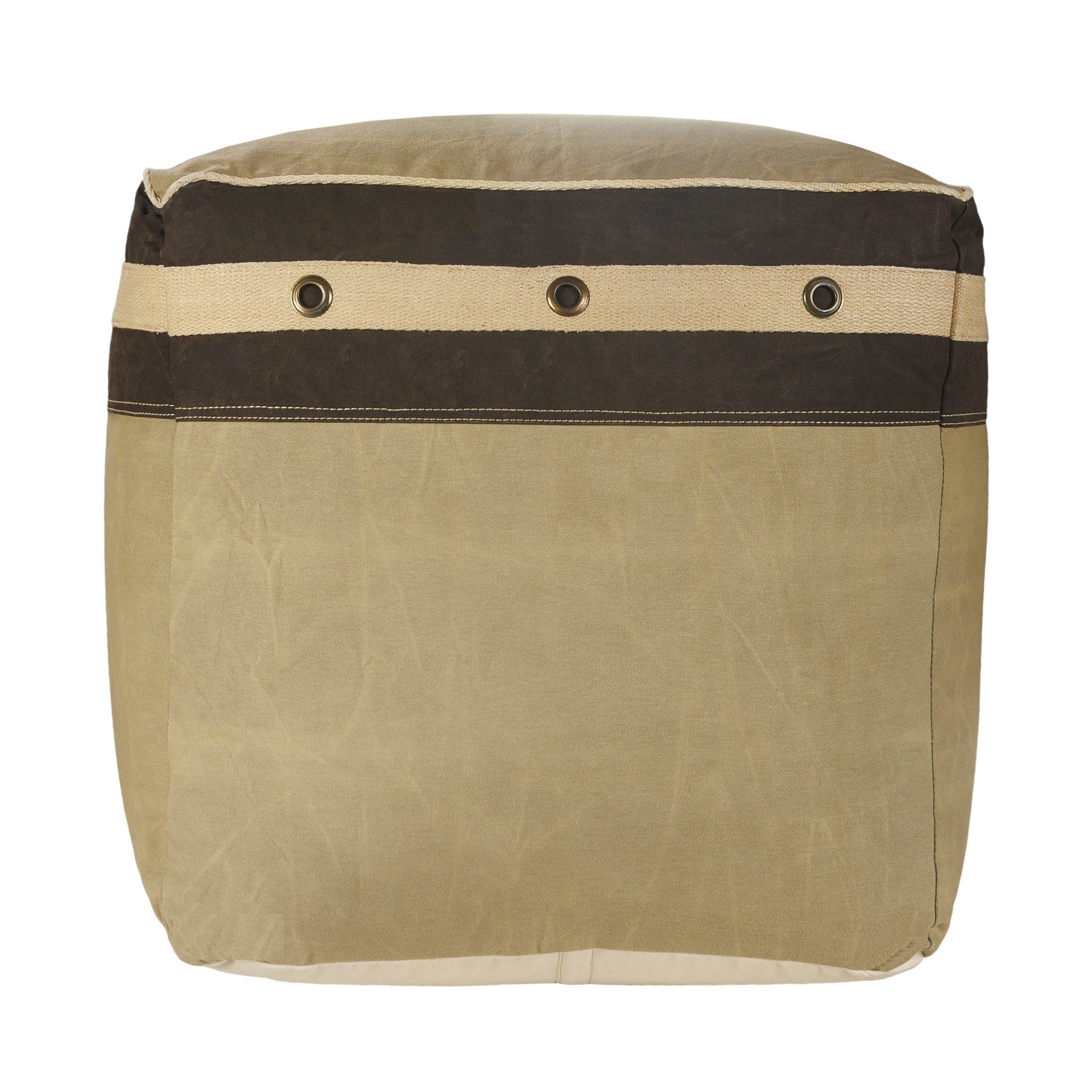 20 Brown 100% Cotton Ottoman