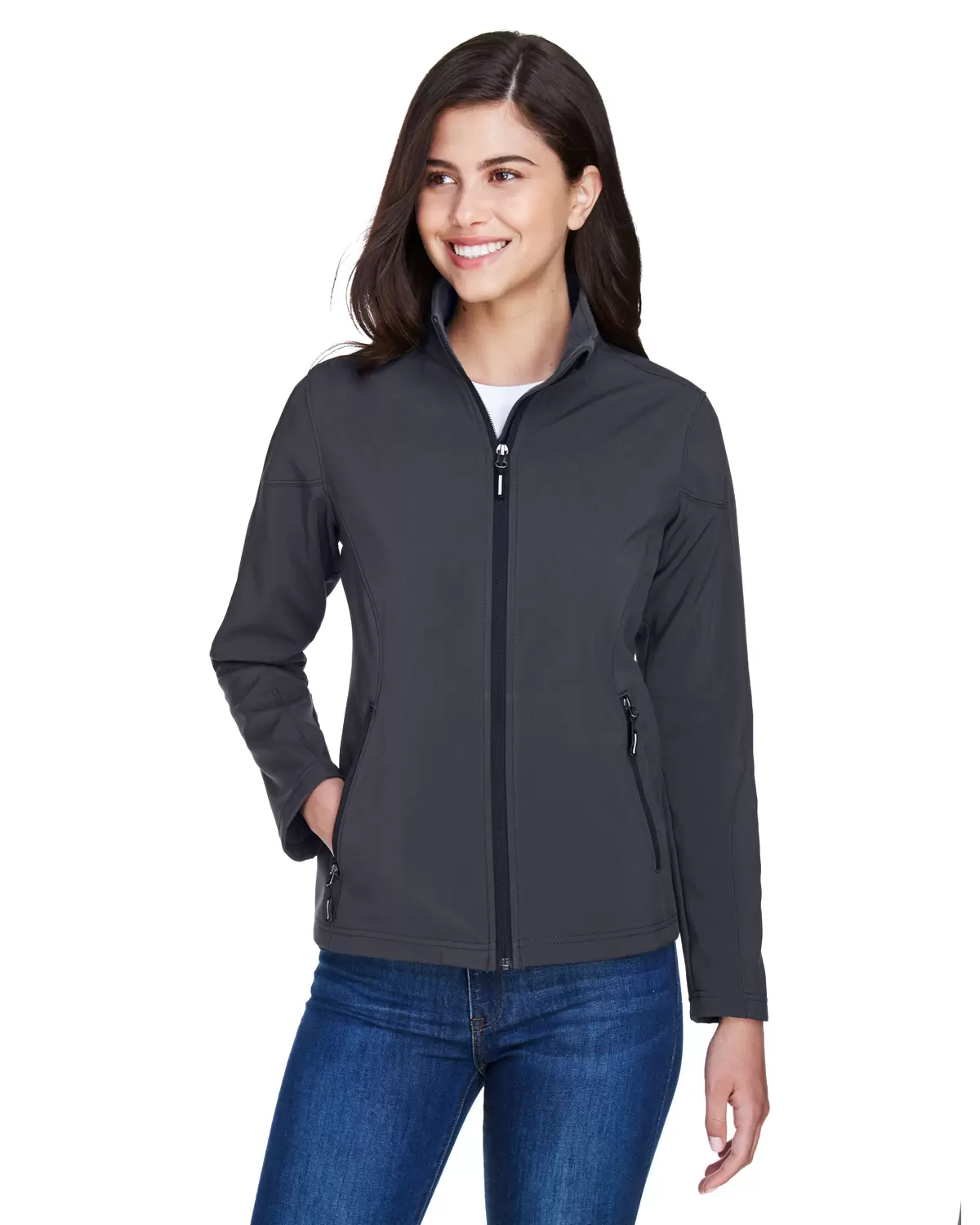 78184 Core 365 Cruise Ladies' 2-Layer Fleece Bonded Soft Shell Jacket  SKU: 78184