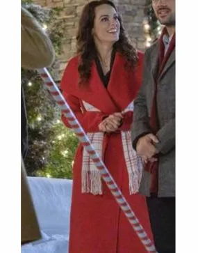 A Timeless Christmas Erin Cahill Megan Coat | Ujackets.com