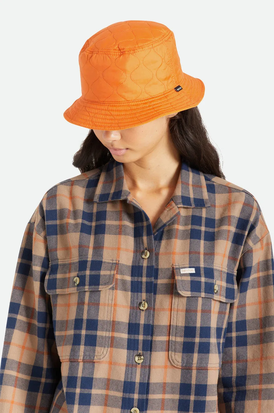 Abraham Reversible Bucket Hat - Burnt Orange