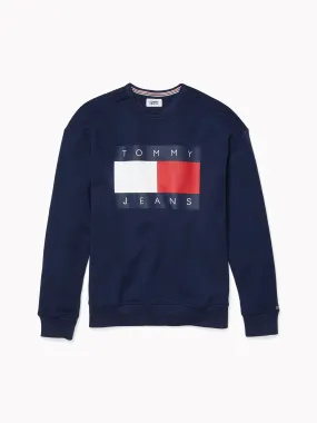 Adaptive Mens Logo Flag Sweatshirt | Adaptive Sweatshirts & Hoodies | Tommy Hilfiger