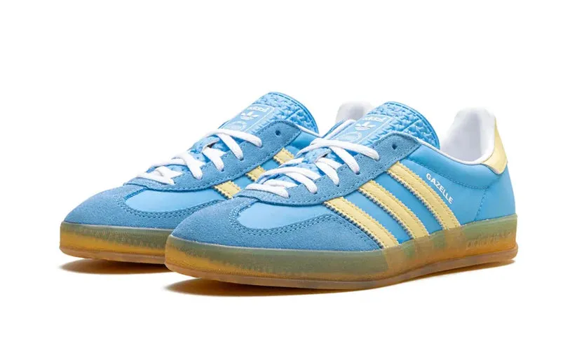 Adidas Gazelle Indoor Semi Blue Burst Almost Yellow (W)