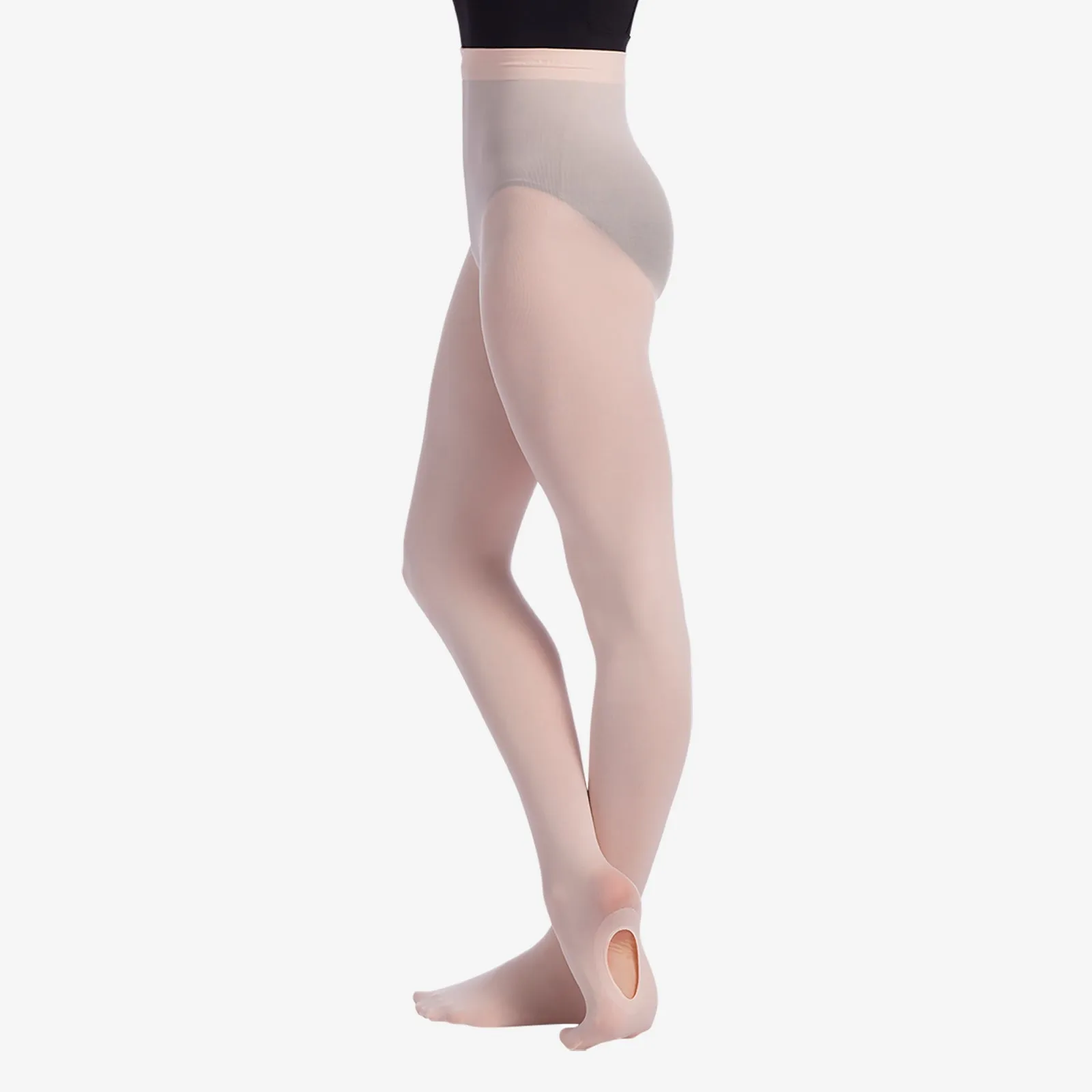 Adult Convertible Tights - TS82 - Ballet Pink