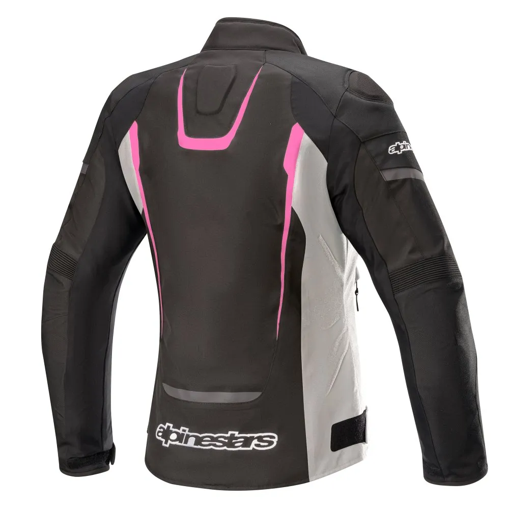 Alpinestars Stella T-Jaws v3 WP Jacket - Black/White/Fuchsia