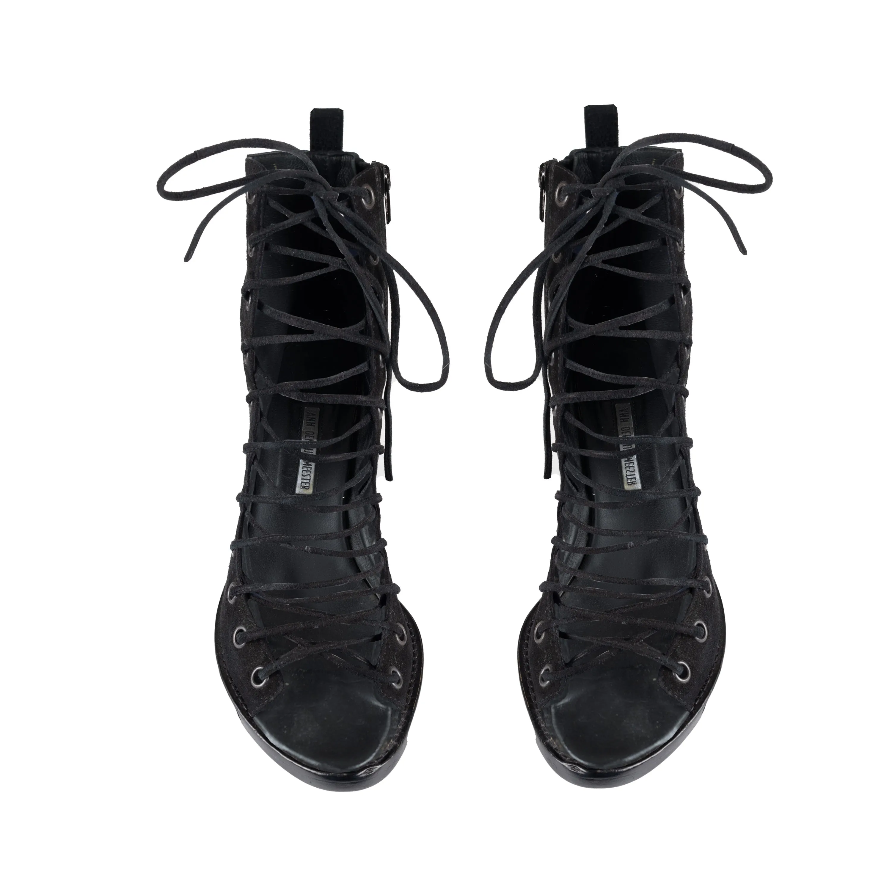 Ann Demeulemeester Lace-up Heels - '00s