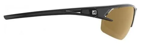 AZR Fast Glasses Black Patent / Gold Mirror Screen