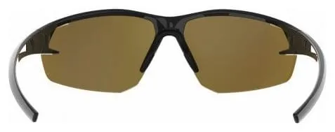 AZR Fast Glasses Black Patent / Gold Mirror Screen