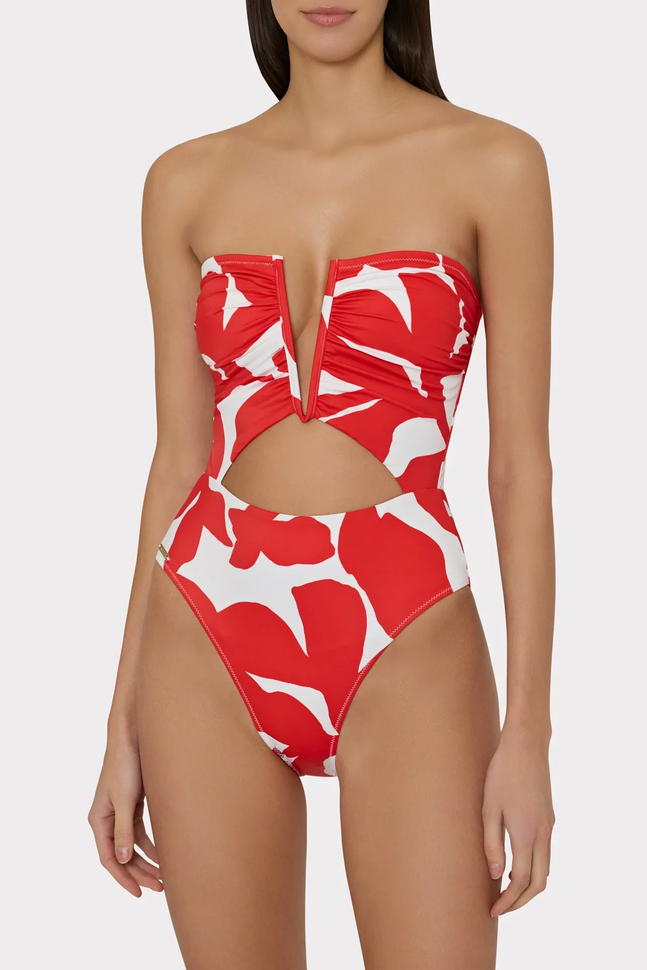 Beach Diva Grand Foliage Printed One Piece