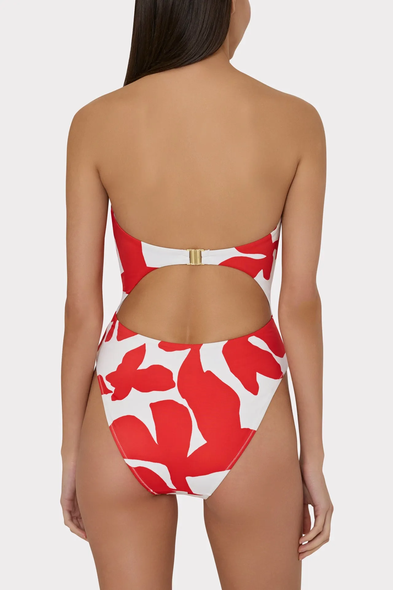 Beach Diva Grand Foliage Printed One Piece