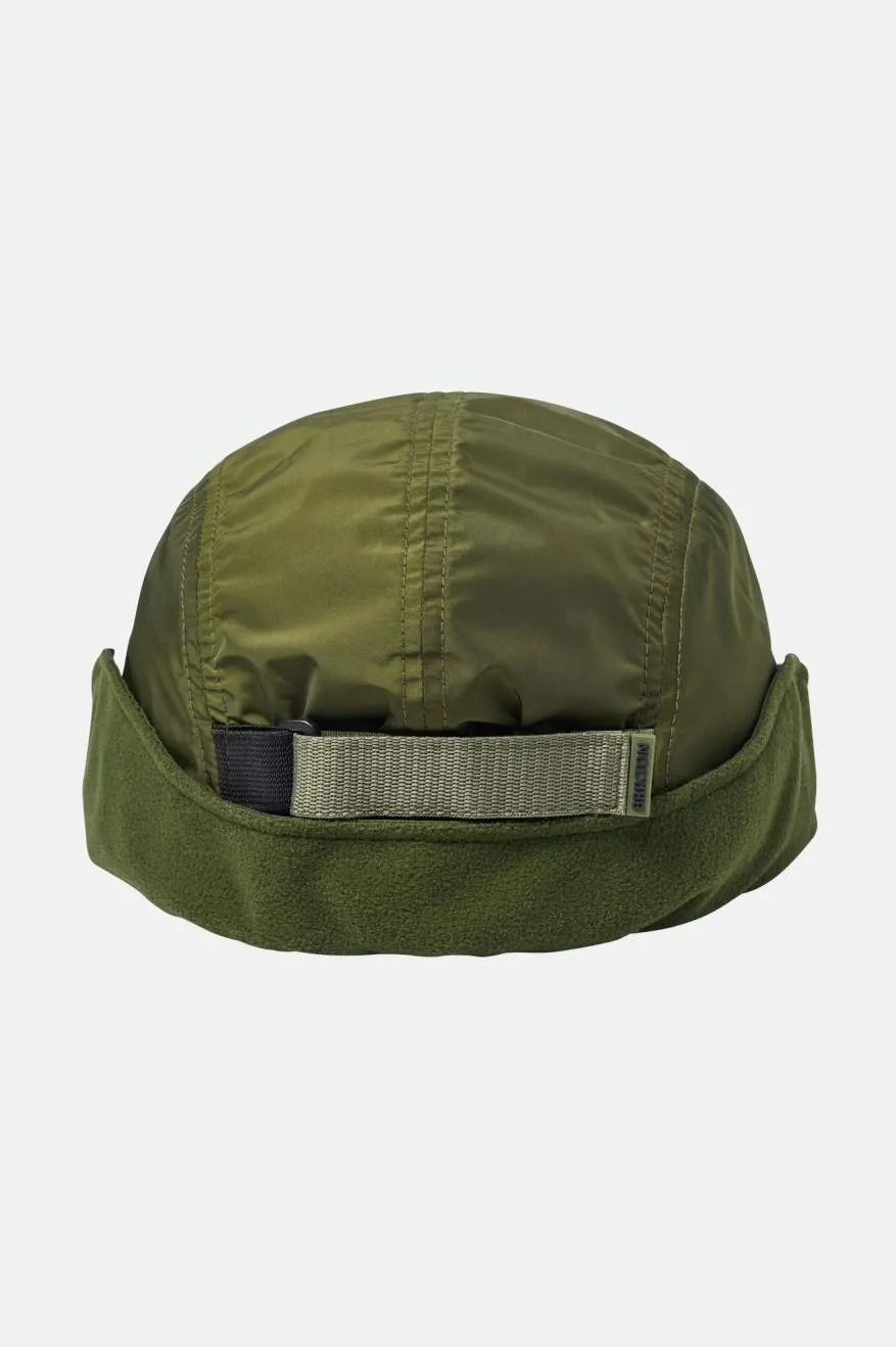 Beta Square Utility Ear Flap Hat - Military Olive