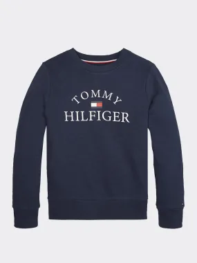 Boys 8-16 Essential Crew Neck Logo Sweatshirt | Sweatshirts & Hoodies | Tommy Hilfiger