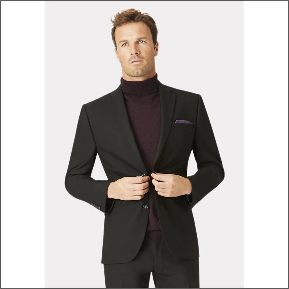 Brook Taverner Dijon Black Suit//