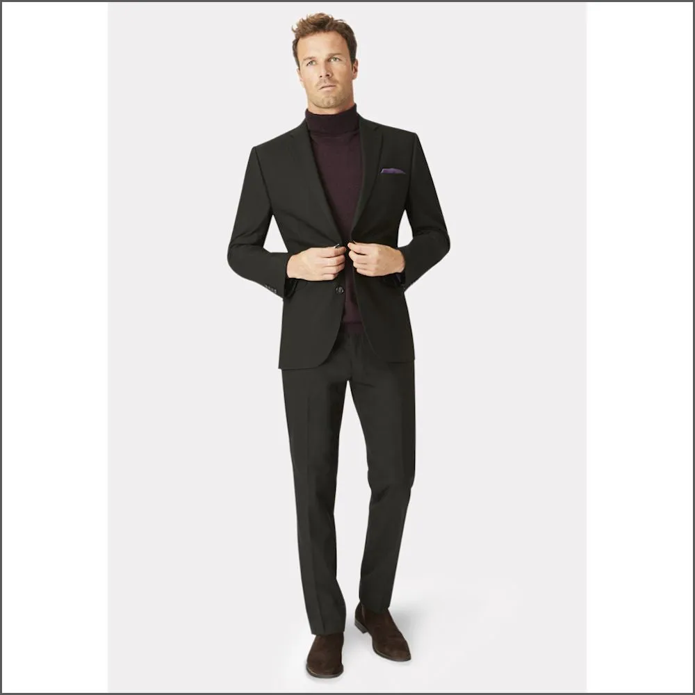 Brook Taverner Dijon Black Suit//