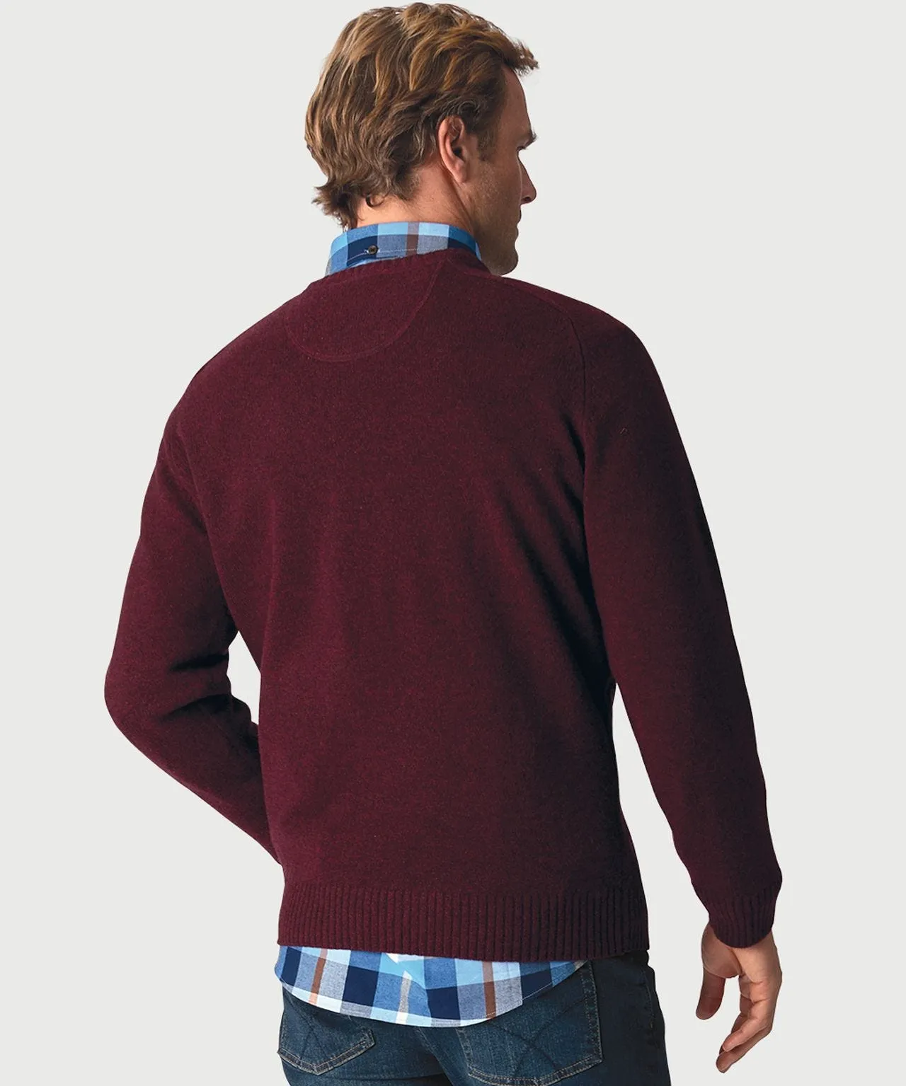 Brook Taverner Lambswool Crew Neck 7gg