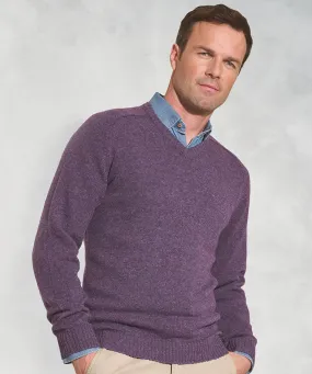 Brook Taverner Lambswool V Neck 7gg