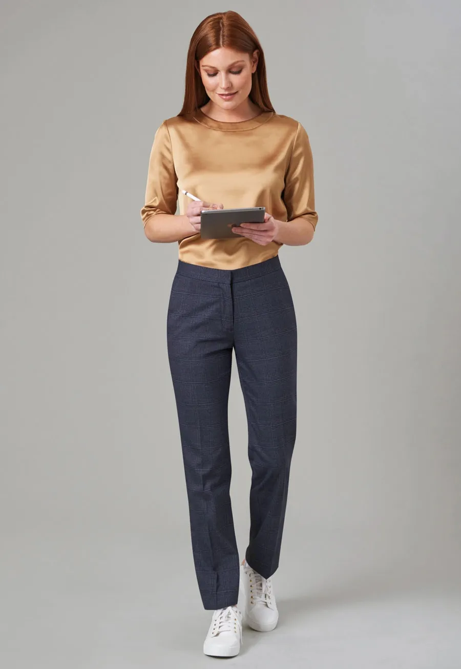 Brook Taverner Stella Check Trouser