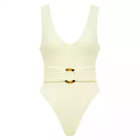 Buttercream Rib Kim One-Piece