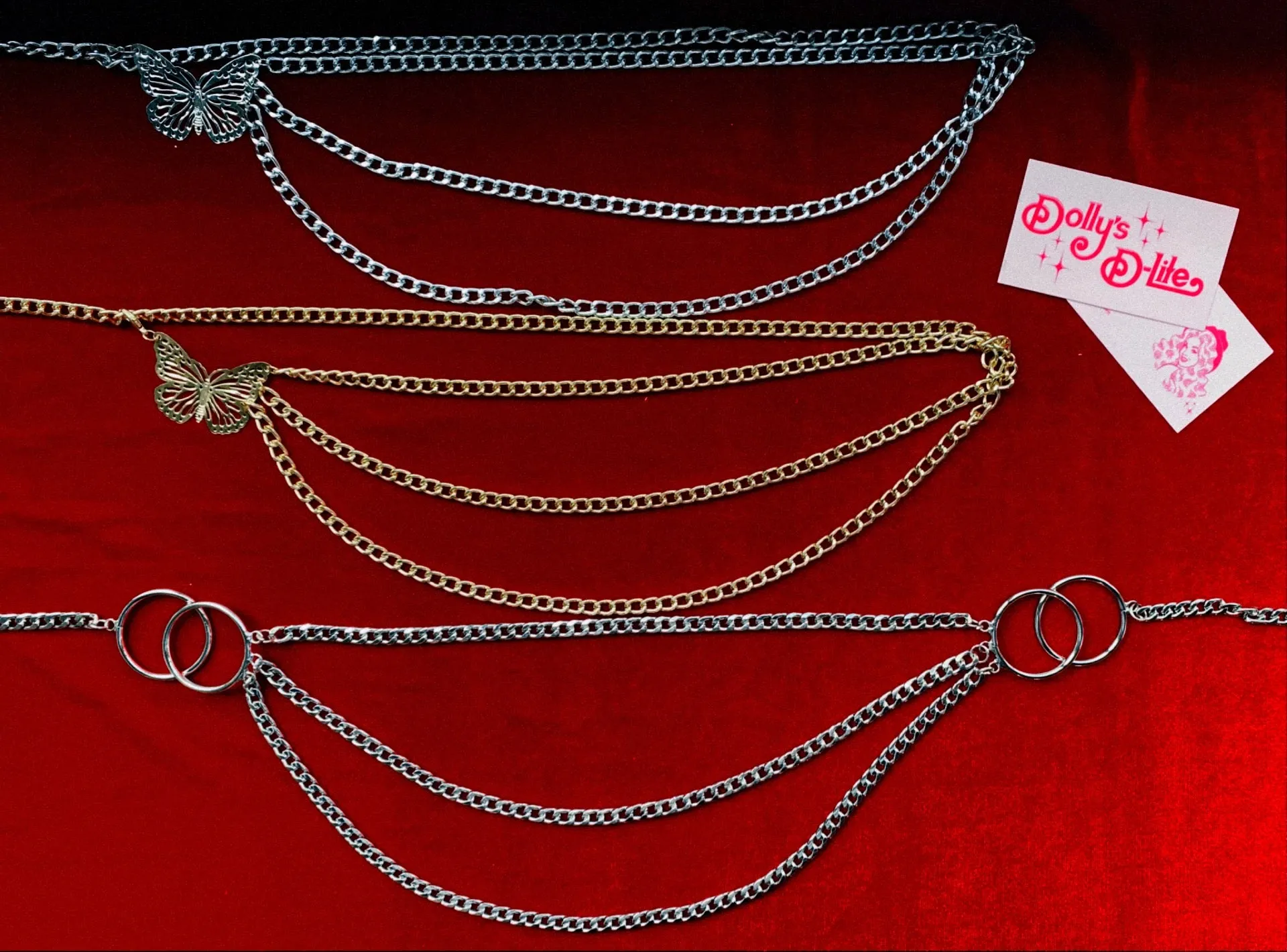 Butterfly Chain Belt