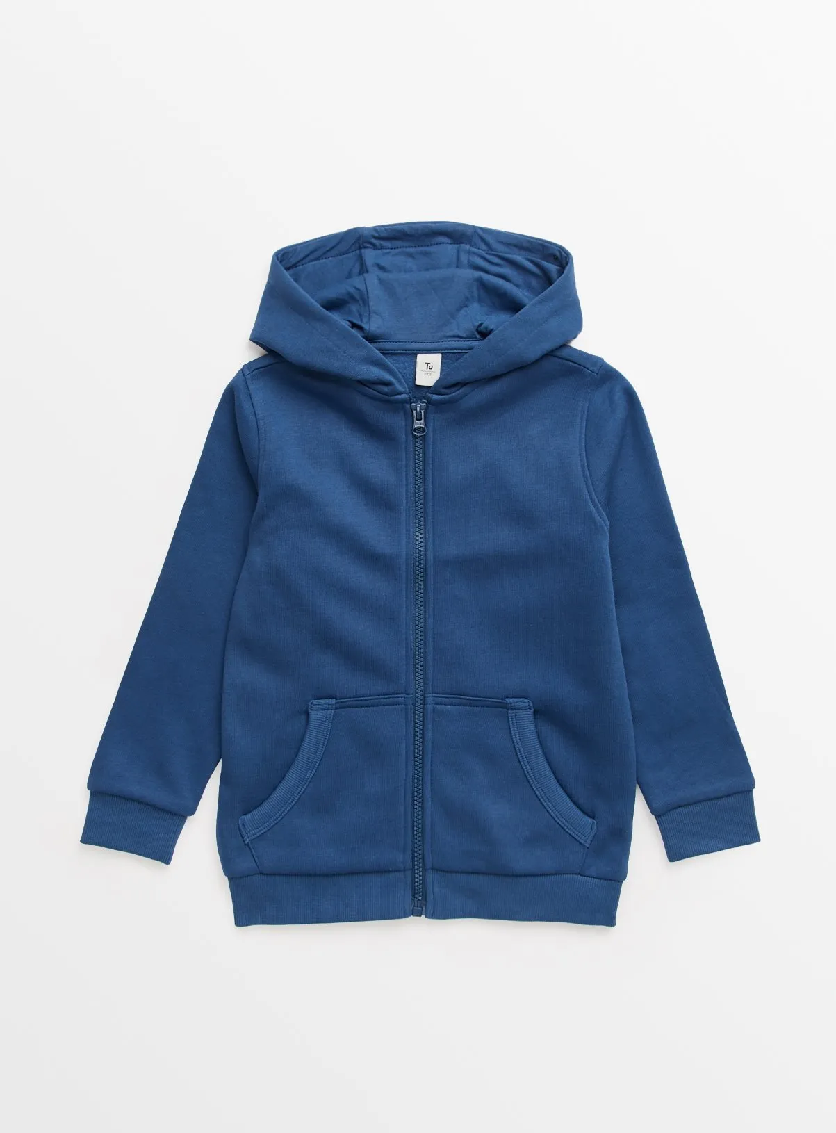 Buy Blue Zip-Through Hoodie 10 years | Jumpers and hoodies | Tu