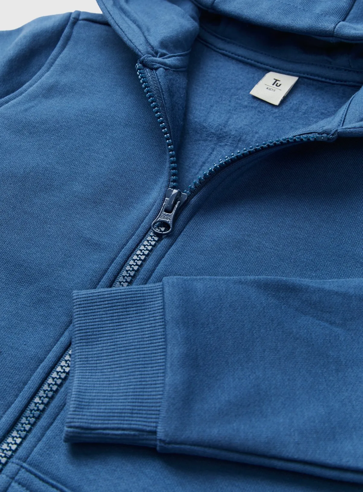 Buy Blue Zip-Through Hoodie 10 years | Jumpers and hoodies | Tu