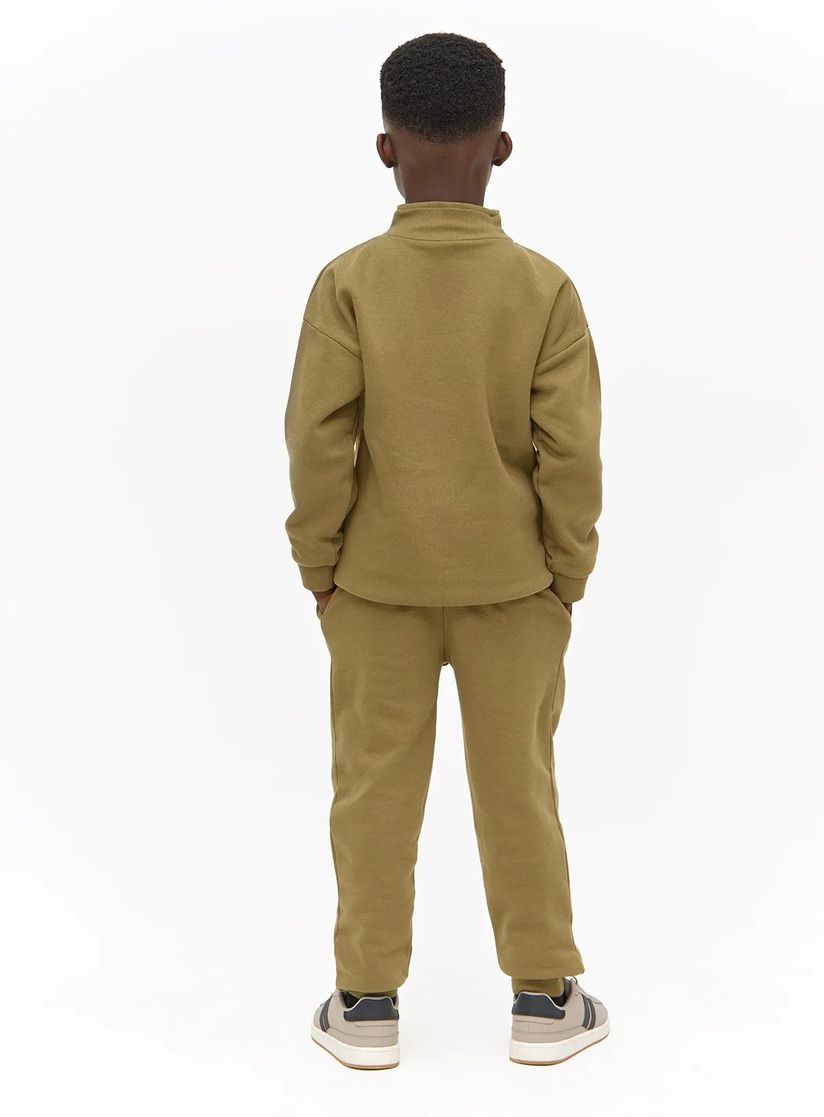 Buy Khaki Sweatshirt & Joggers 5 years | Jumpers and hoodies | Tu