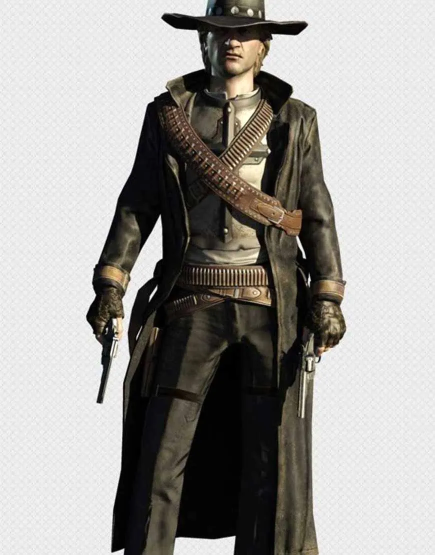 Call Of Juarez Bound In Blood Leather Coat - Ujackets