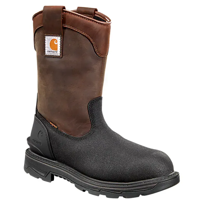 Carhartt IRONWOOD INSULATED 11 ALLOY TOE WELLINGTON 11.5W Brown Oil Tanned/Black Coated