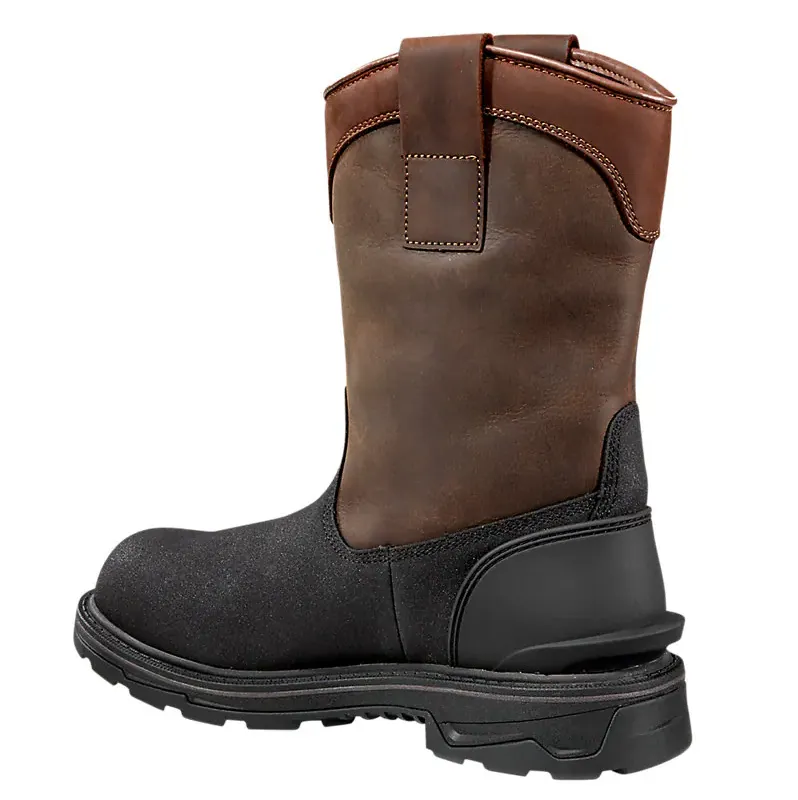 Carhartt IRONWOOD INSULATED 11 ALLOY TOE WELLINGTON 11.5W Brown Oil Tanned/Black Coated