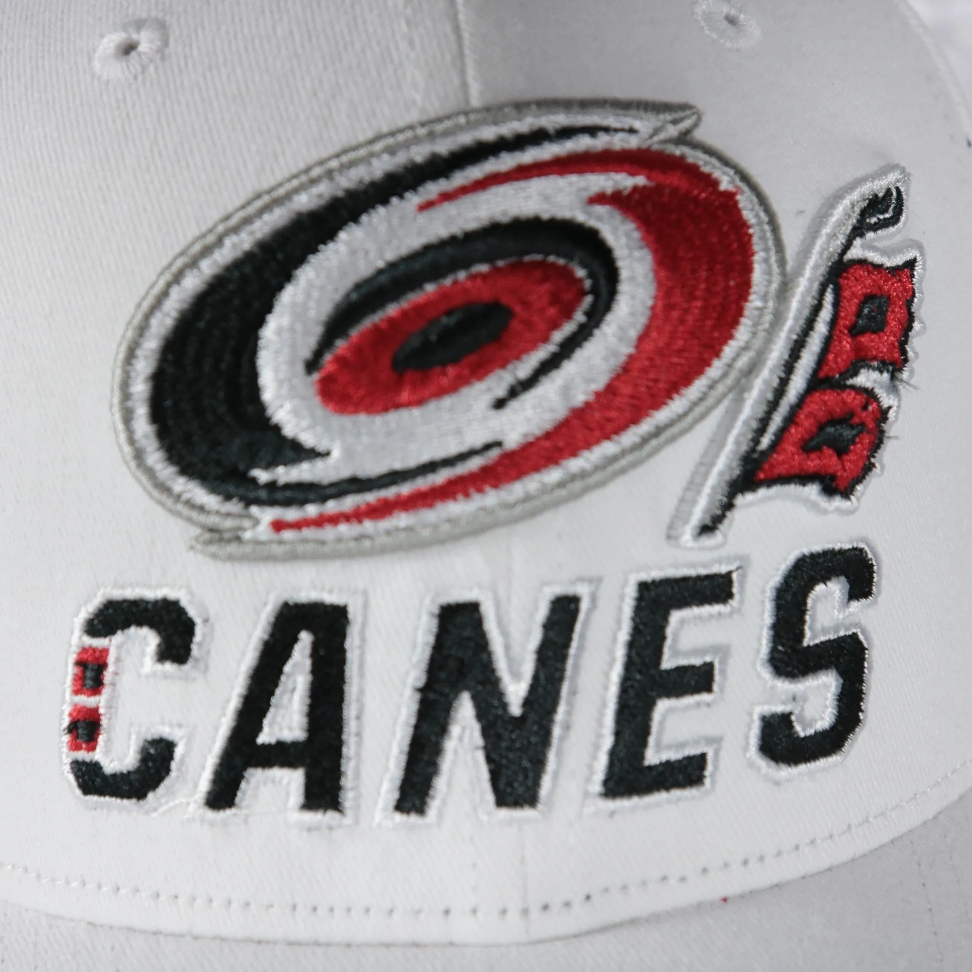 Carolina Hurricanes NHL All in Pro Red Bottom | White Snapback Hat