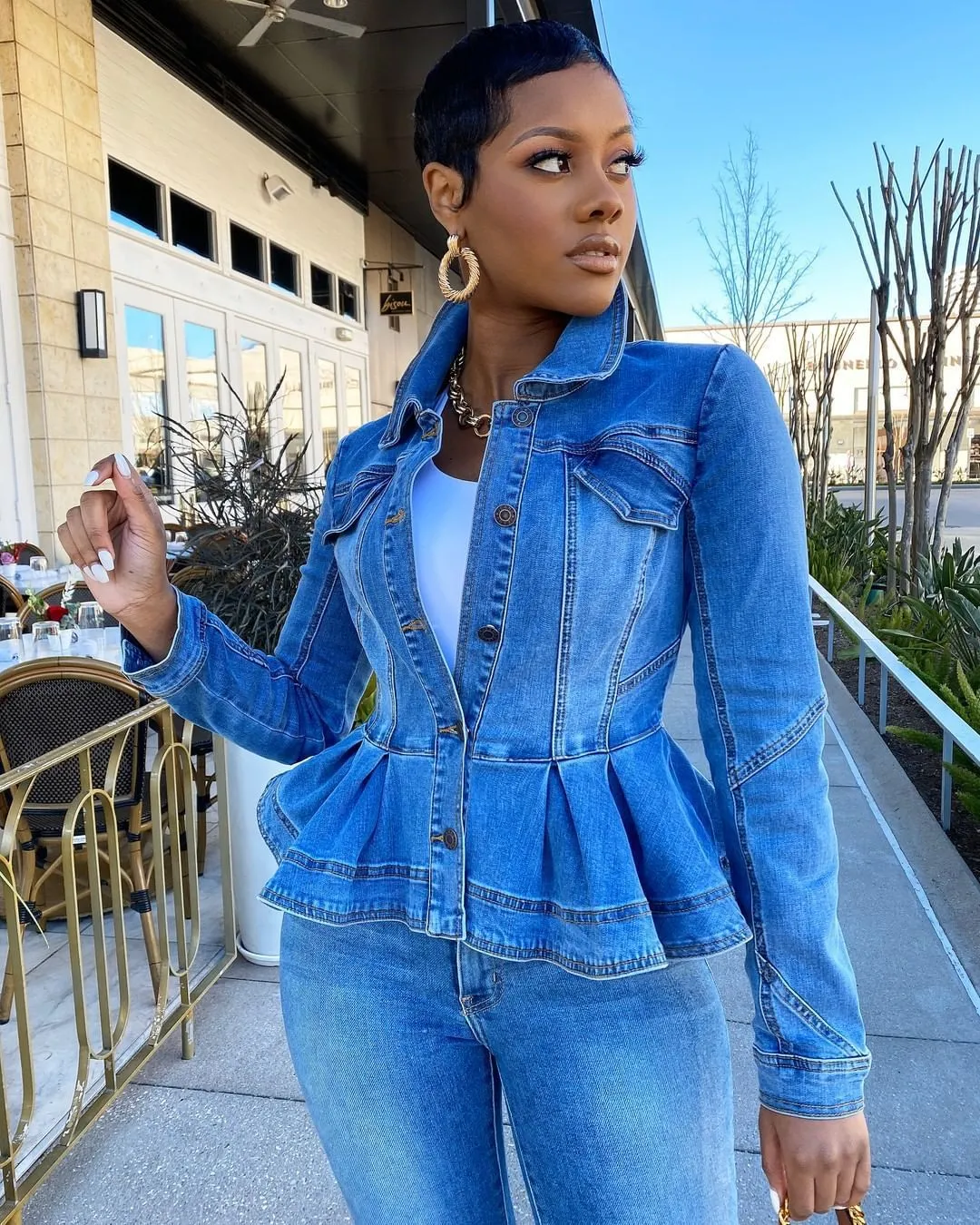 Casual Fashion Denim Jacket