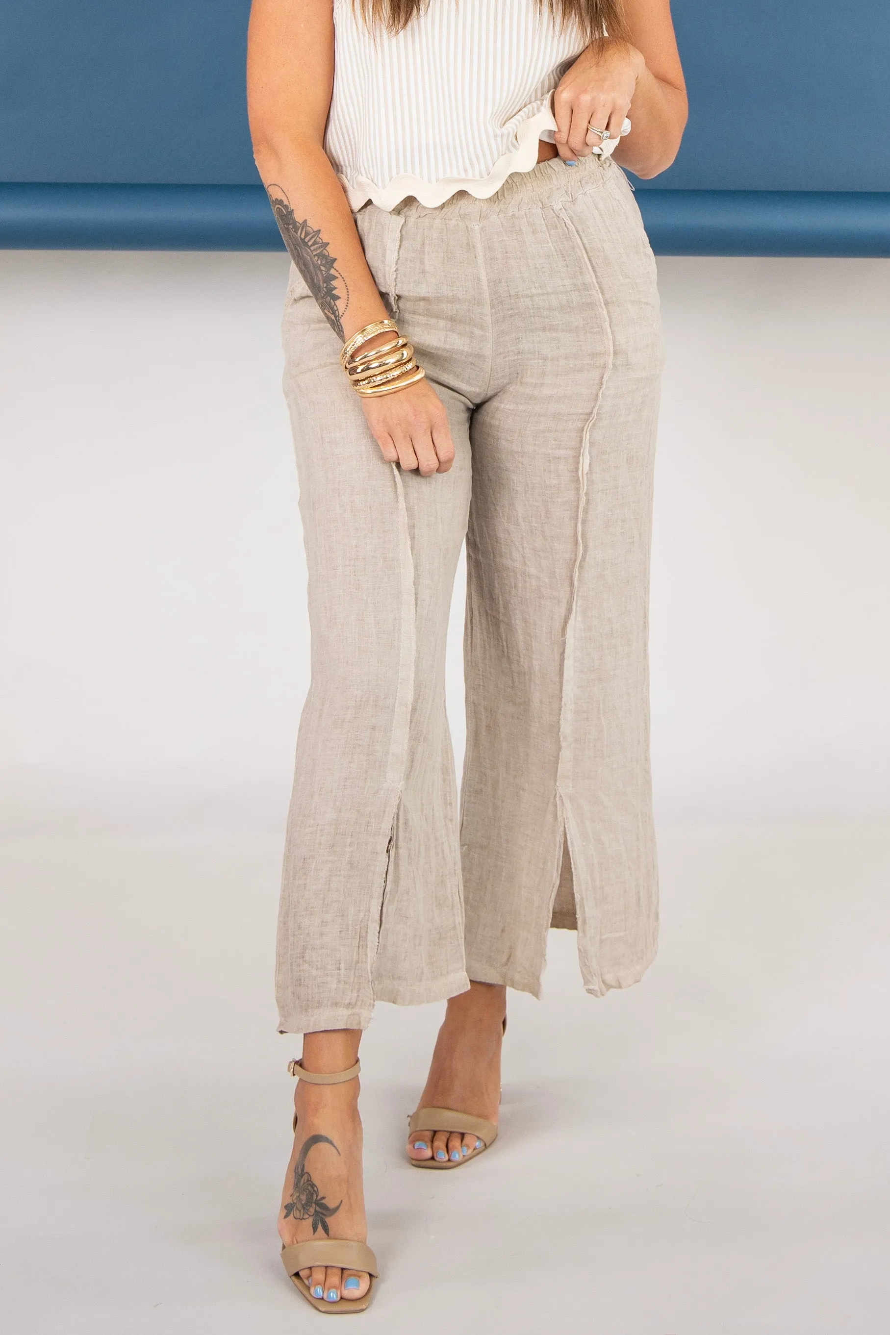 Casually Yours Linen Pant - FINAL SALE