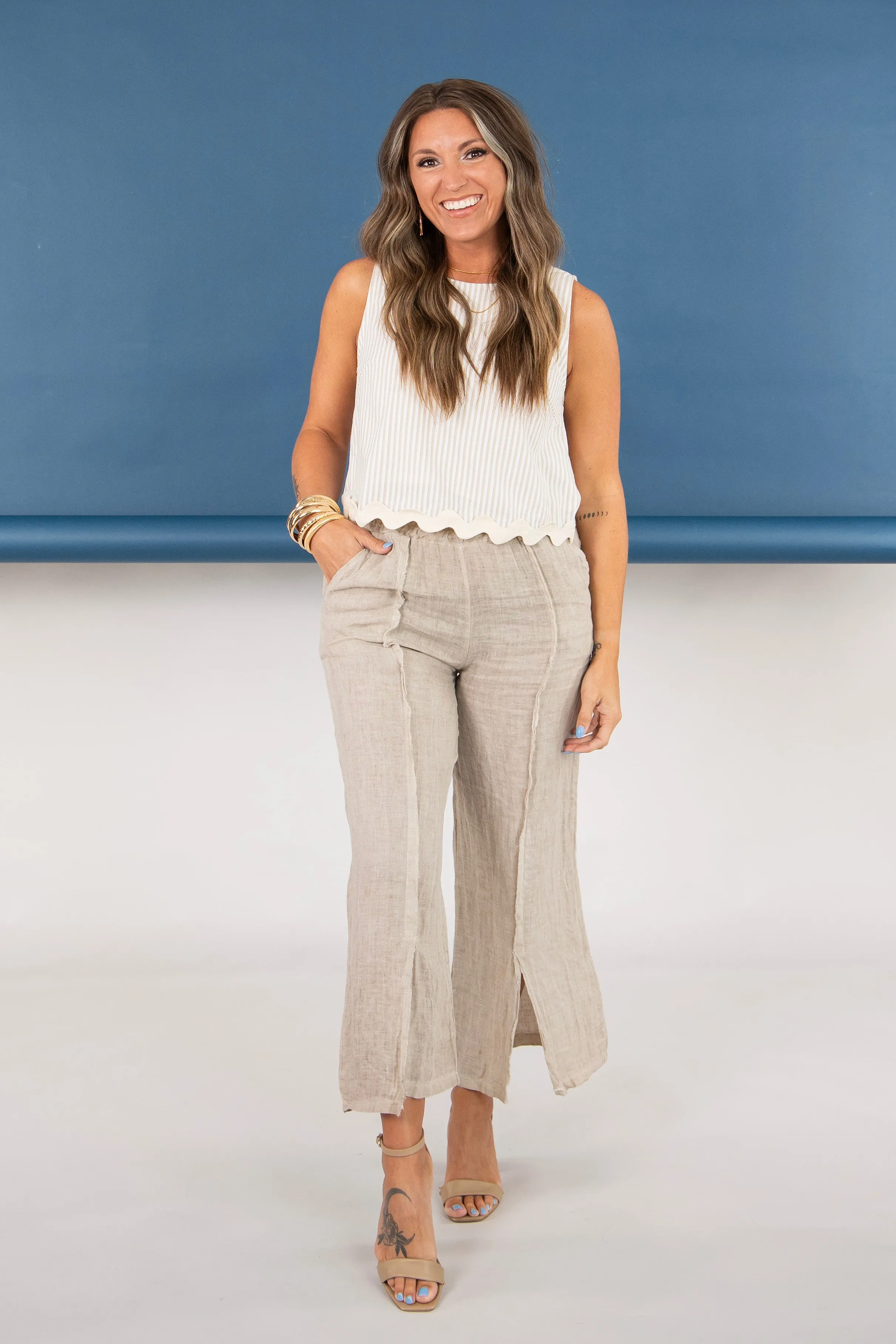 Casually Yours Linen Pant - FINAL SALE