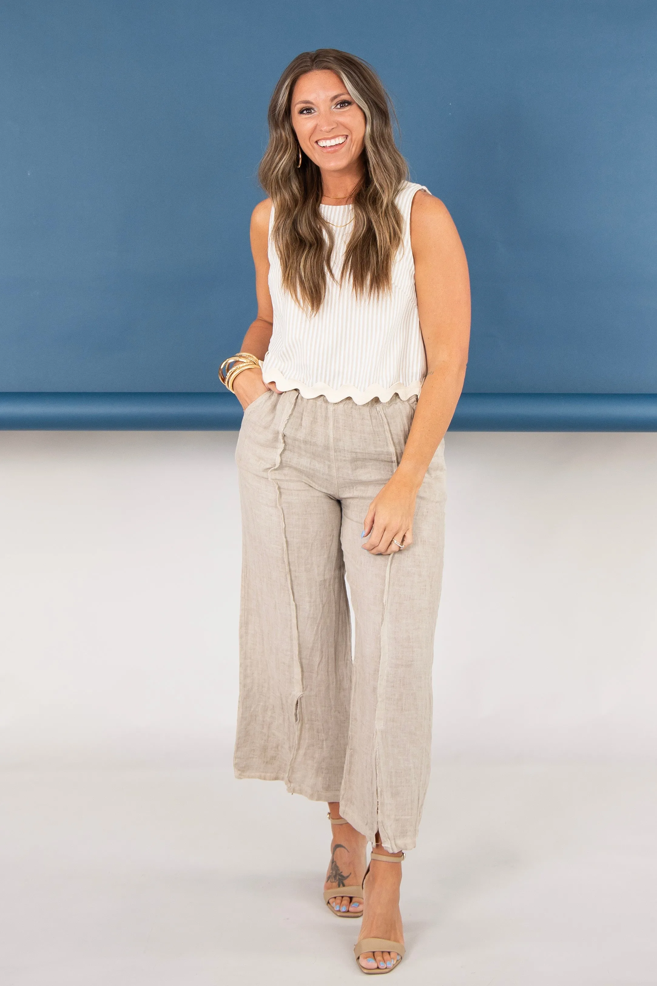 Casually Yours Linen Pant - FINAL SALE