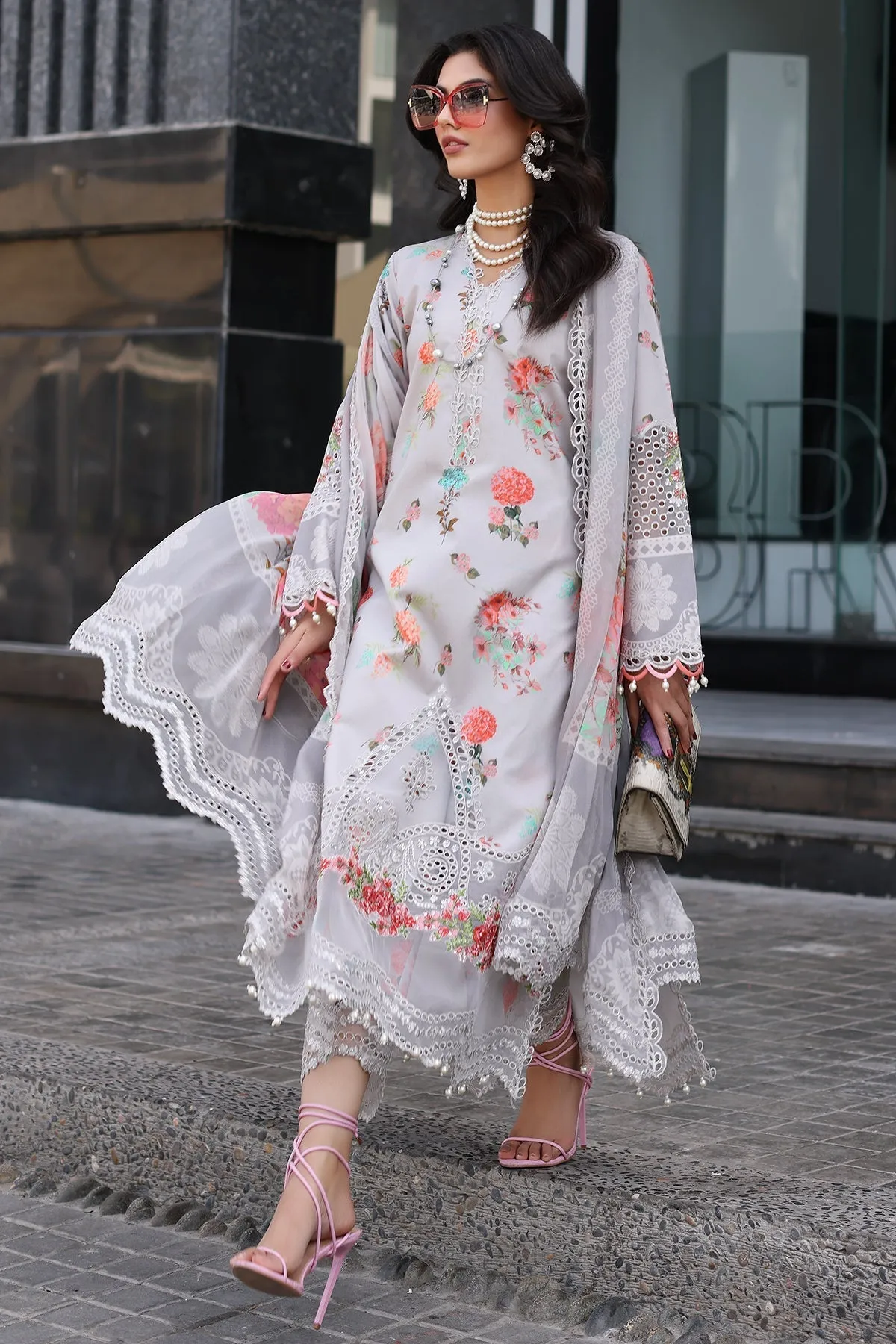 Charizma Rang-e-Bahar Embroidered Lawn Unstitched 3Pc Suit CRB4-11