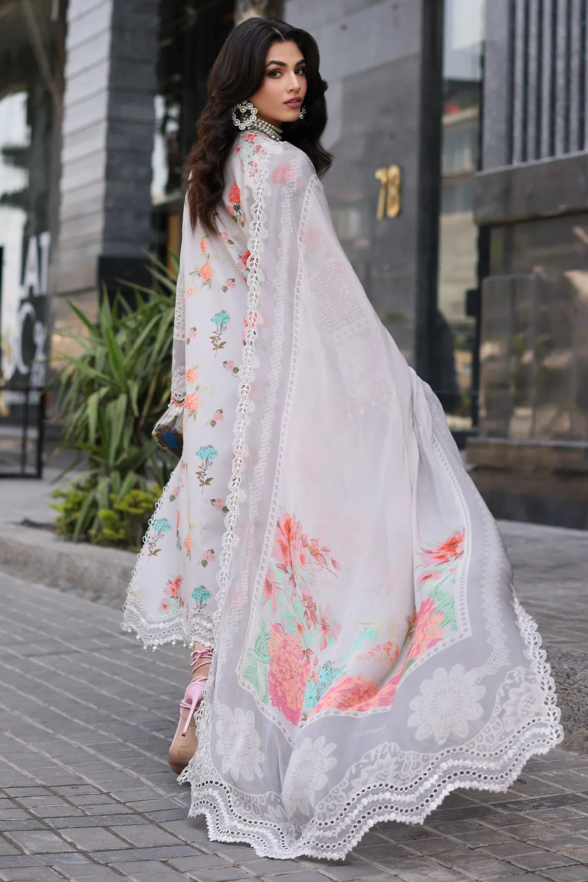 Charizma Rang-e-Bahar Embroidered Lawn Unstitched 3Pc Suit CRB4-11