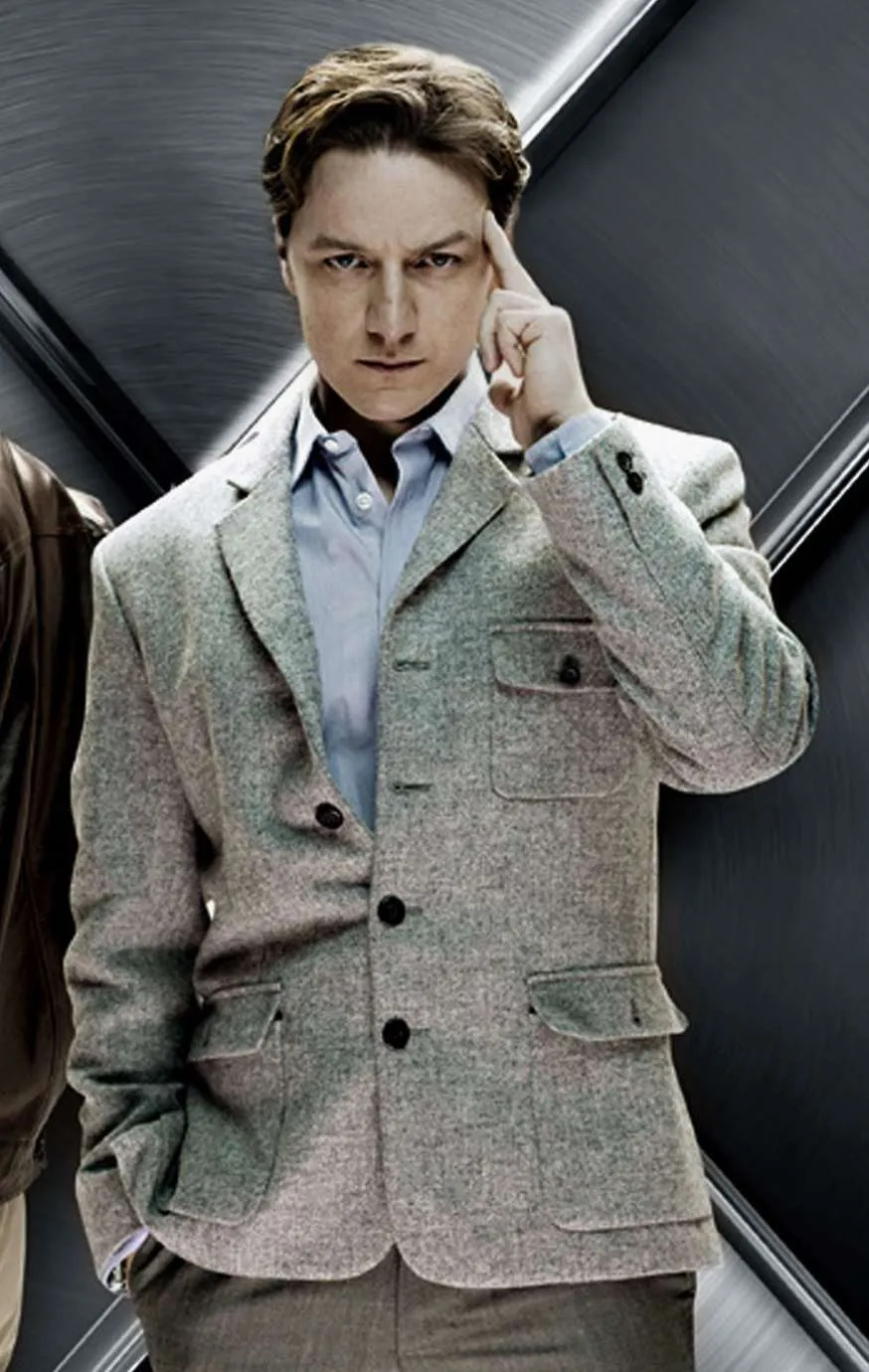 Charles Xavier Coat - James McAvoy X Men First Class Coat