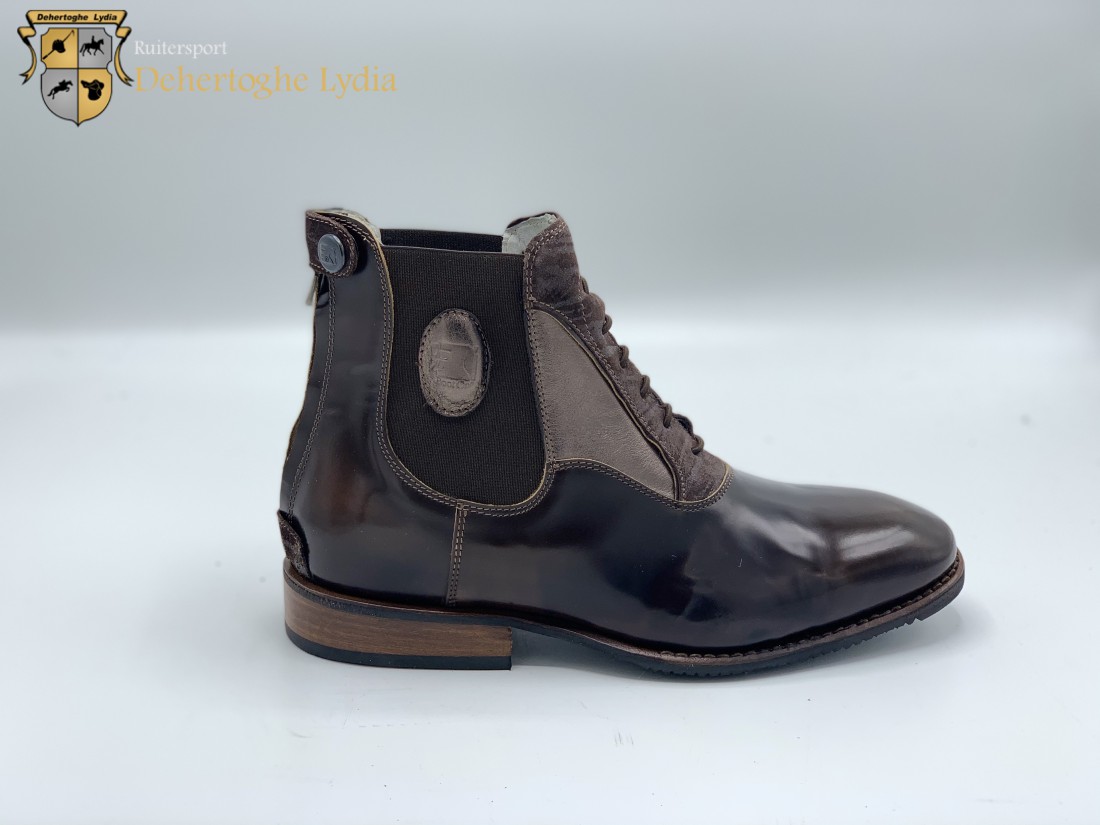 DeNiro short boots Brushed Brown, Miraggio brown