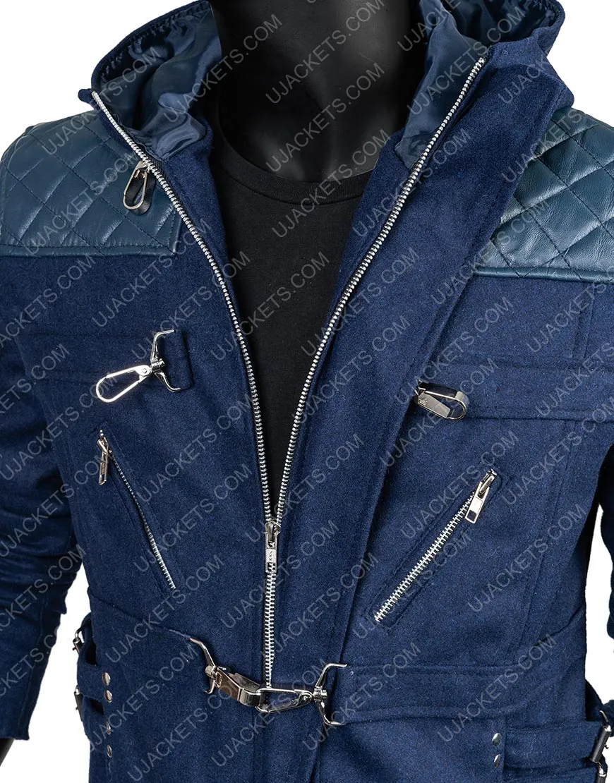 Devil May Cry 5 Nero Coat - Devil May Black Trench Coat